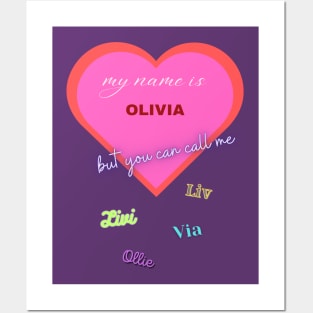 Olivia Posters and Art